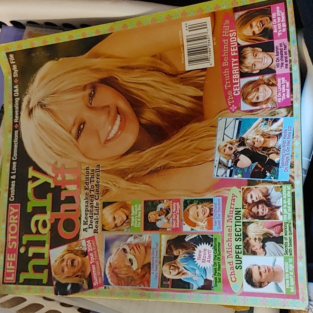 Hilary Duff biography book